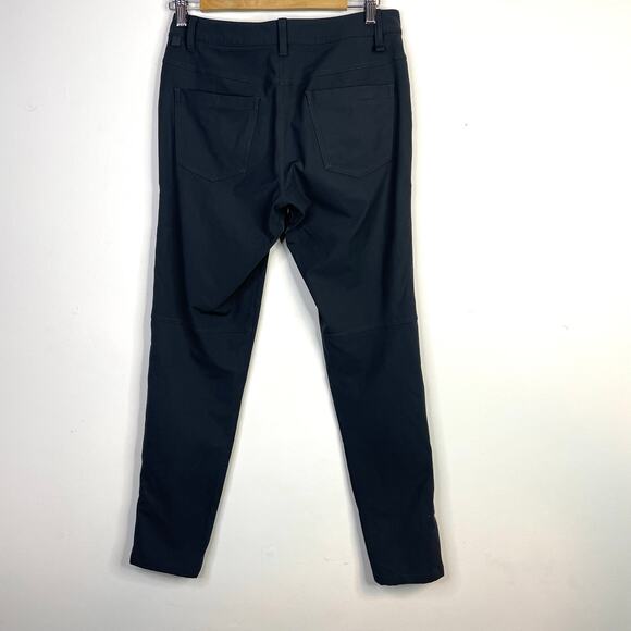 Lululemon ABC Pant Slim Warpstreme Obsidian Gray Stretch 5 Pocket Pants mens 28 - Picture 9 of 17